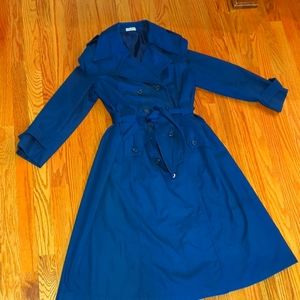 Navy Lined Washable Raincoat